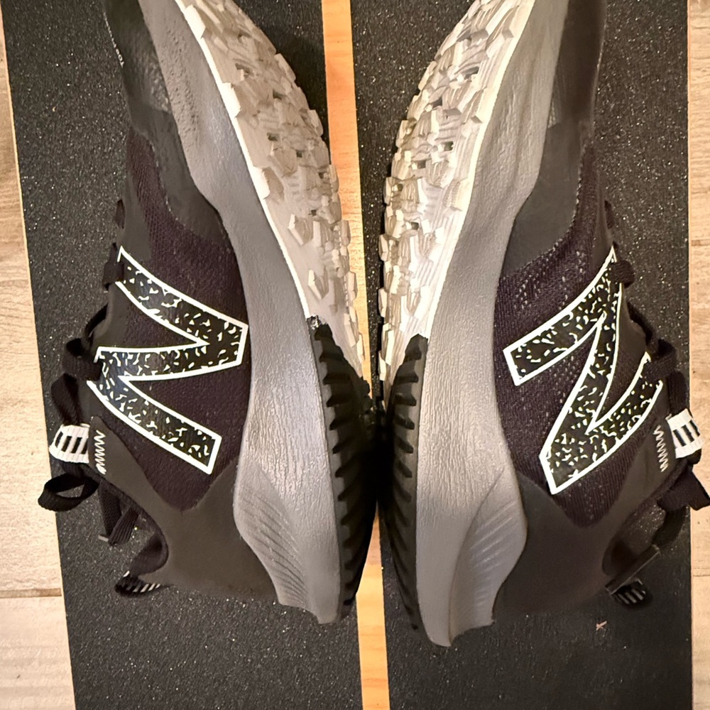 New Balance Black and White Trail Shoes
